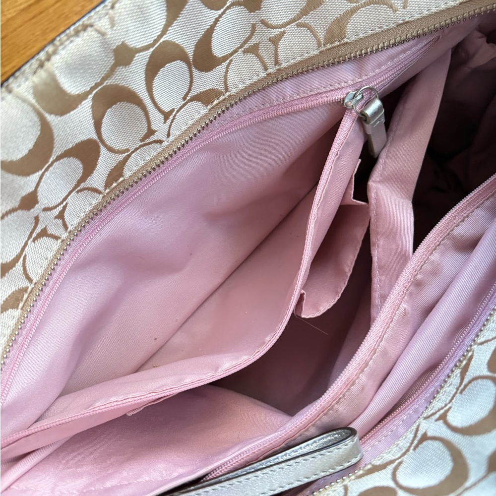 Coach multi stripe diaper bag - Picture 6 of 11